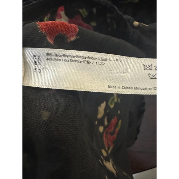 Anthropologie Roseband Velvet Kimono Burnout Open Cardigan Top Multi Color OS - Picture 8 of 9